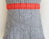50% OFF Upcycled Wool Skirt ll Little Girls Size 2-3 OOAK