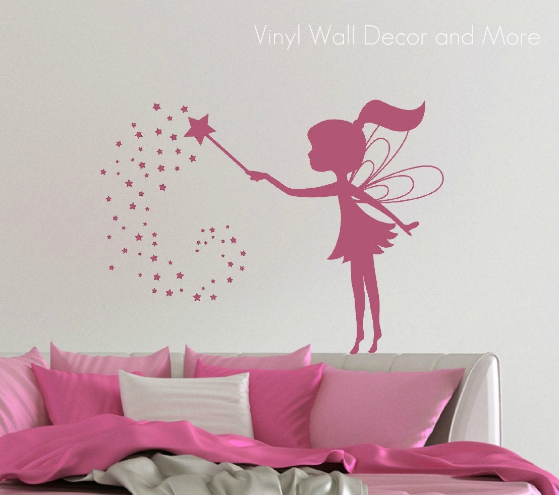 Vinyl Fairy Wall Decal