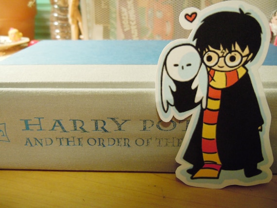 Harry and Hedwig sticker (large)
