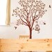 Nersury wall decals wall stickers -lovely tree with birds