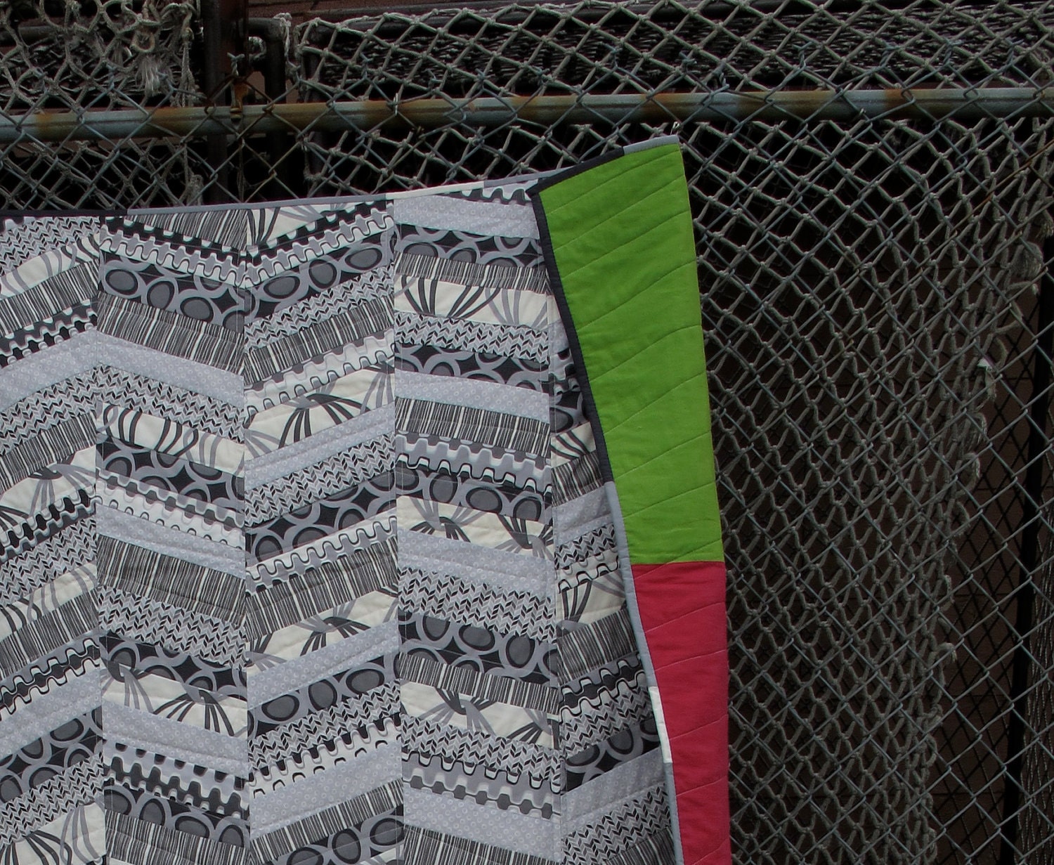 Kinda Herringbone Quilt Pattern