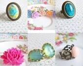 Jewelry Bag Mystery Grab Bag Necklace Ring Earrings Bracelet Bangles Accessories Perfect Gift - 1 Item