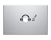 Decals Stickers Macbook Skin Art Vinyl For Apple Macbook Pro Air / iPad Music J164