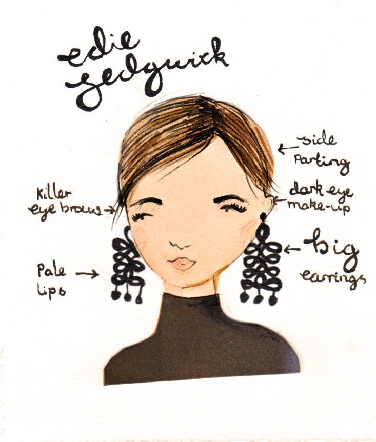 60s Style Icon Series 4 x A5 Archival Art Prints