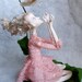 OOAK art doll "Thumbelina" Paper clay Handmade doll
