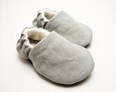Gray Baby Shoes
