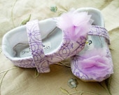 Lilac Mary Janes - Baby Shoes