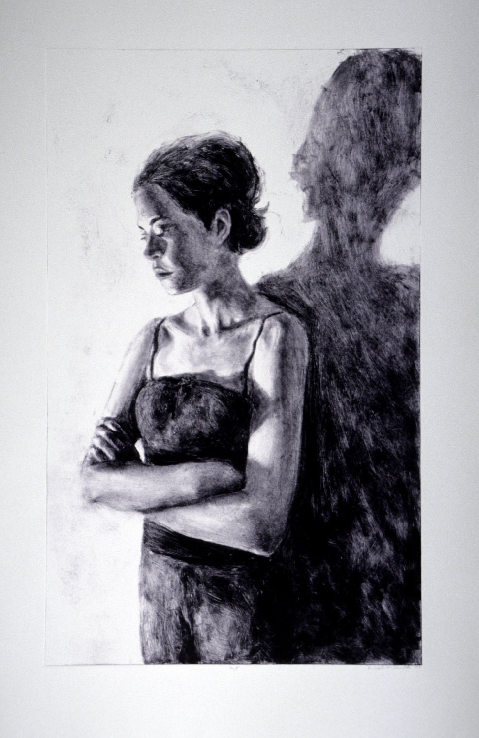 Studies in Women Monoprint by Nicole Marie Smith
