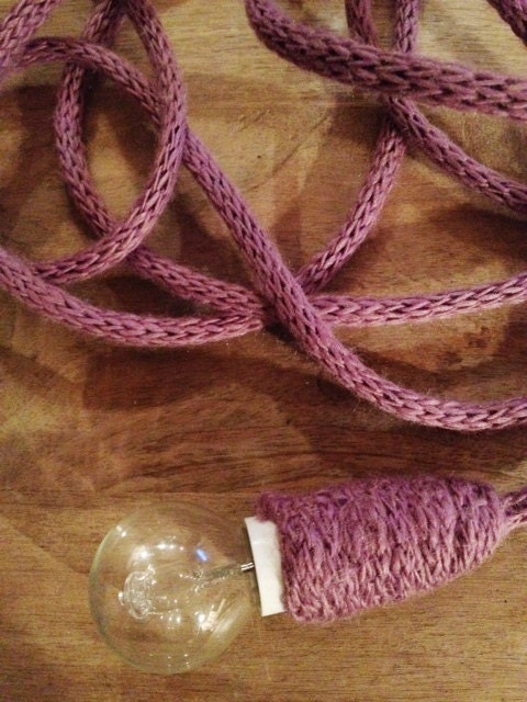The LUDD light pink lamp