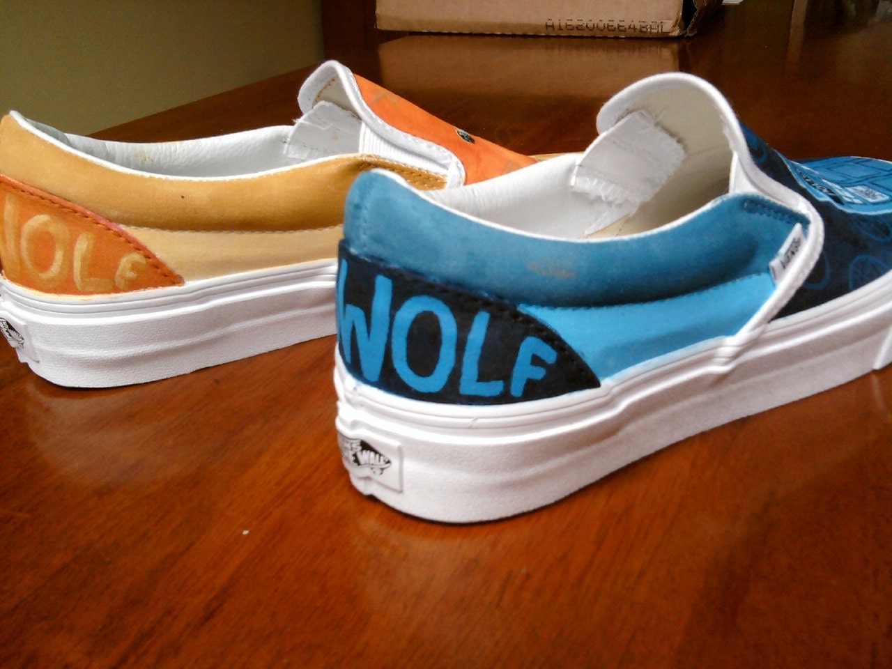Custom Painted Slip-Ons (Any Size- Made to Order)