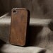iPhone 4 4S leather bumper case