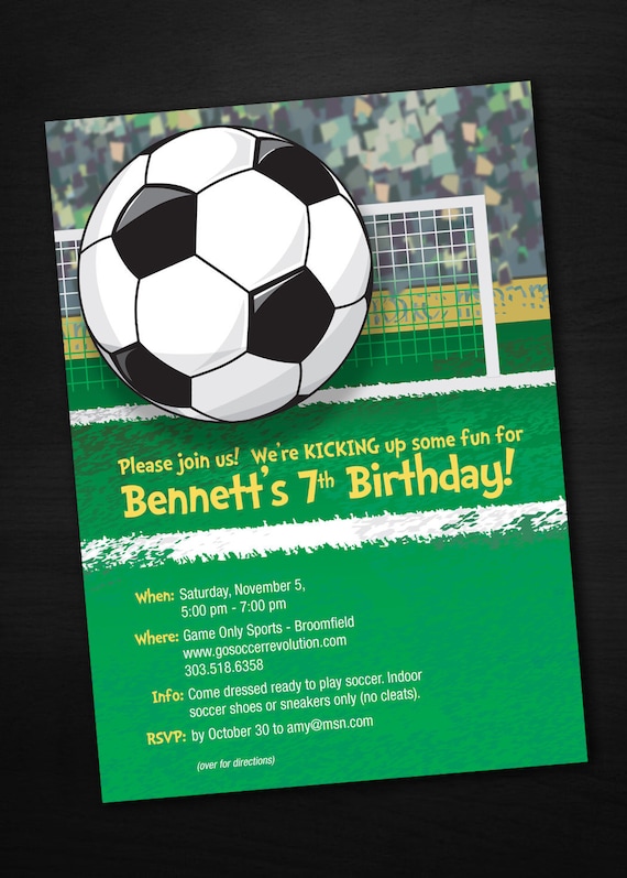 Soccer Birthday Invitations Il_570xn