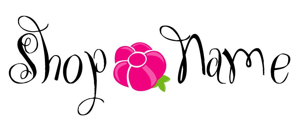 Logo Design - Premade Whole Flower by a Professional Graphic Designer
