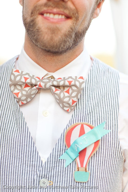 Custom Pre-tied Bow Ties for Groom(smen) and Ring Bearers