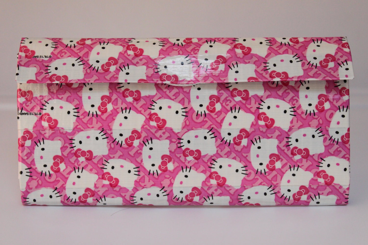 Duct Tape Wallet (Clutch) - Kitty Rose