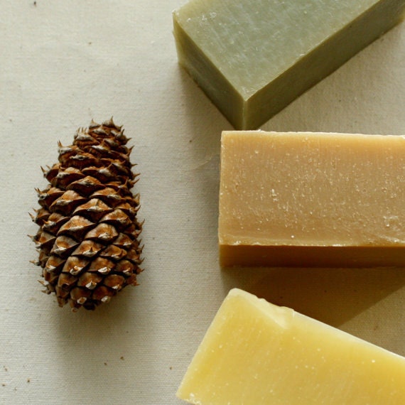 Choose Any 3 Bars of Soap // Handmade Cold Process Soap, All Natural Soap, Vegan Soap