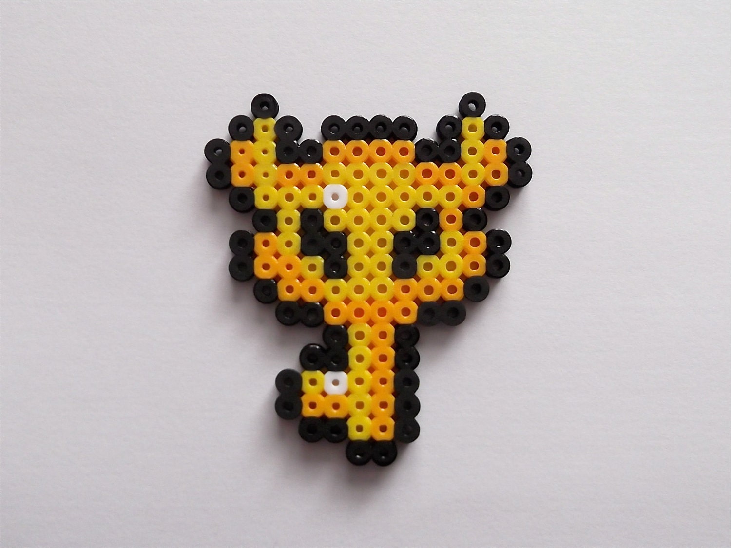 Legend of Zelda Big Key Pixelated Perler Bead Sprite Magnet or Keychain