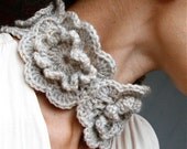 Crochet Neckwarmer Scarf "Lily" -  PDF PATTERN