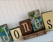 Personalized Name Blocks  Perfect as a gift or to add to your own decor