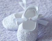AK DESIGNS "Elegant Baby Shoes" - Little Adeline.