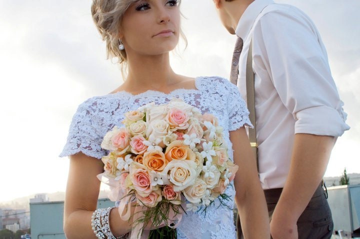 RESERVED for CATANDGLOVE-Upcycled Vintage Wedding Dress