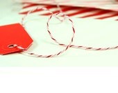 20 Yards Peppermint Bakers Twine - Red Pink and White Divine Twine Bakers Twine Il_170x135