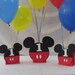 Mickey Mouse Party Balloon Centerpiece