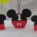 Mickey Mouse Party Balloon Centerpiece