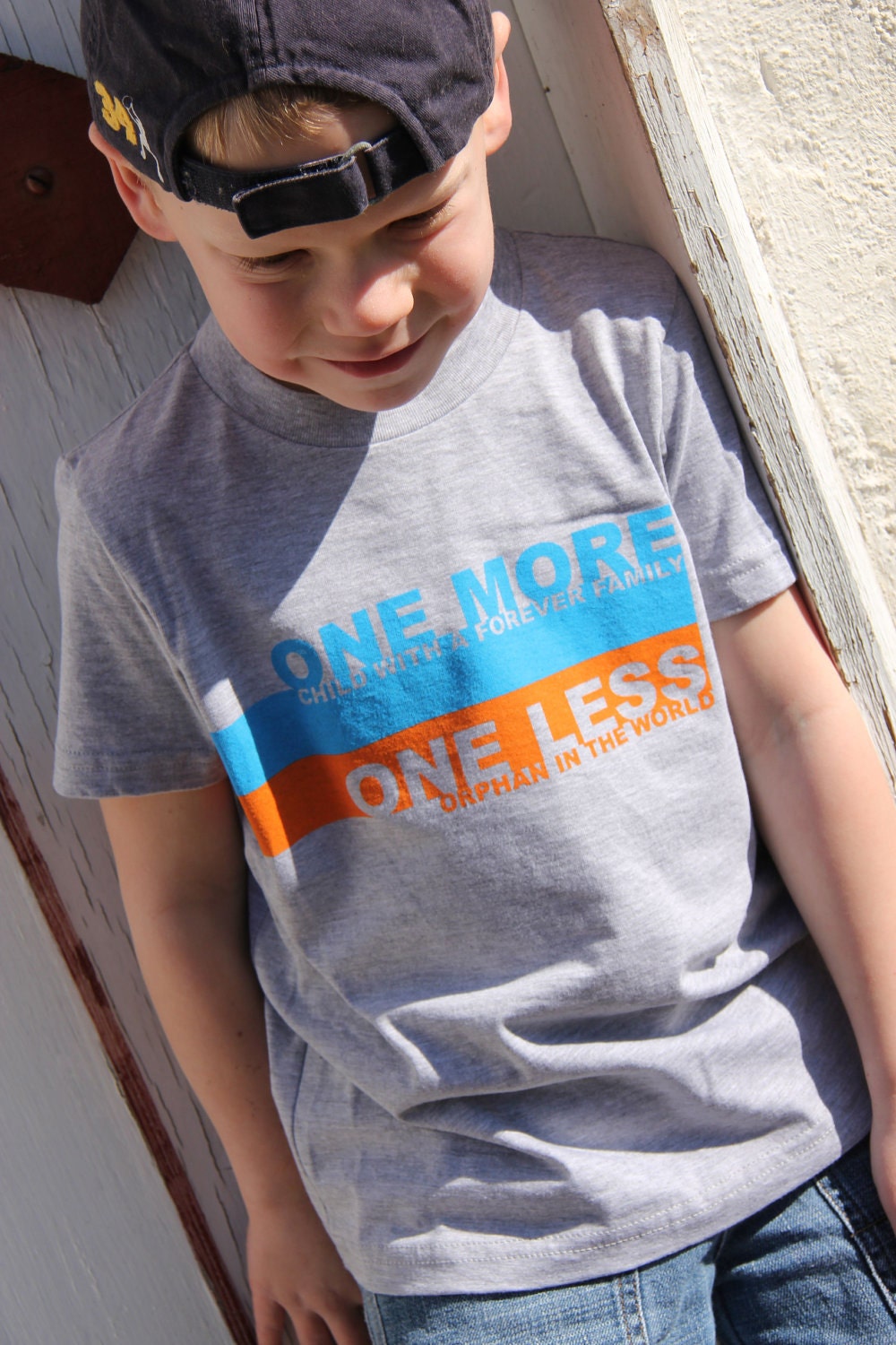 One MORE child with a forever family, One LESS orphan in the world Tee for Adoption