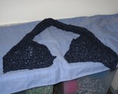 Non-Fringed Scarf - Lacy Ocean - Hand Knitted by Stephanie Briggs