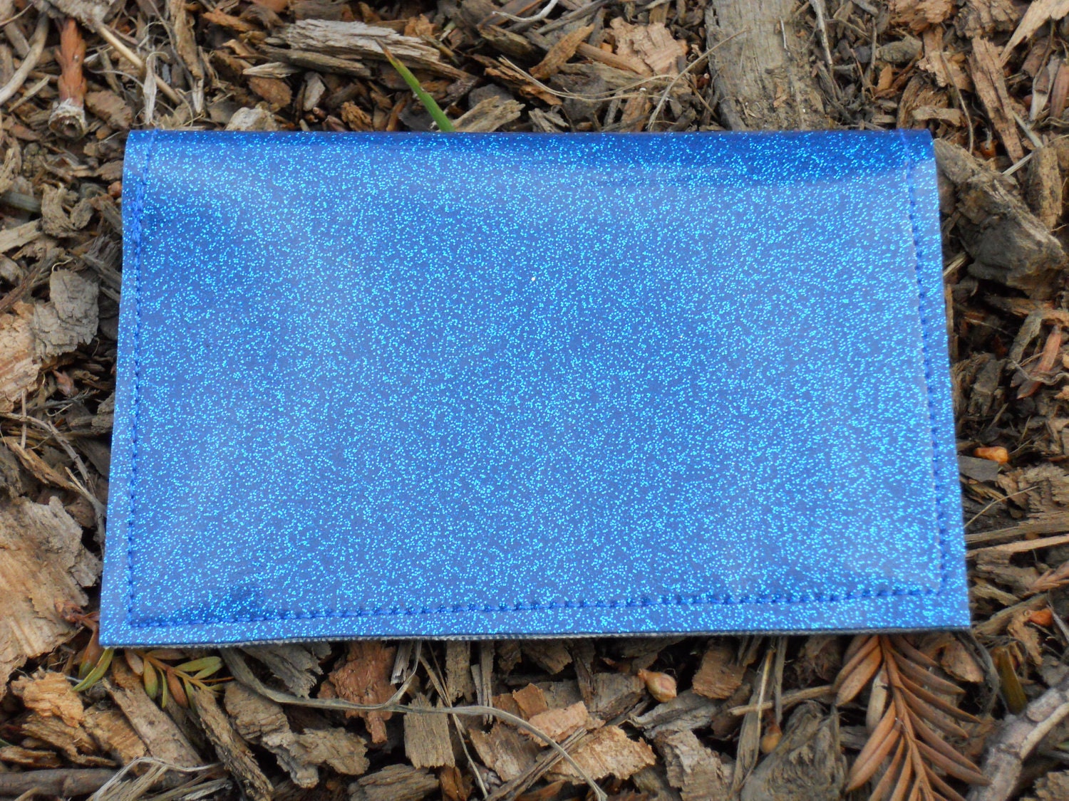 Glitter Vinyl Billfold Wallet