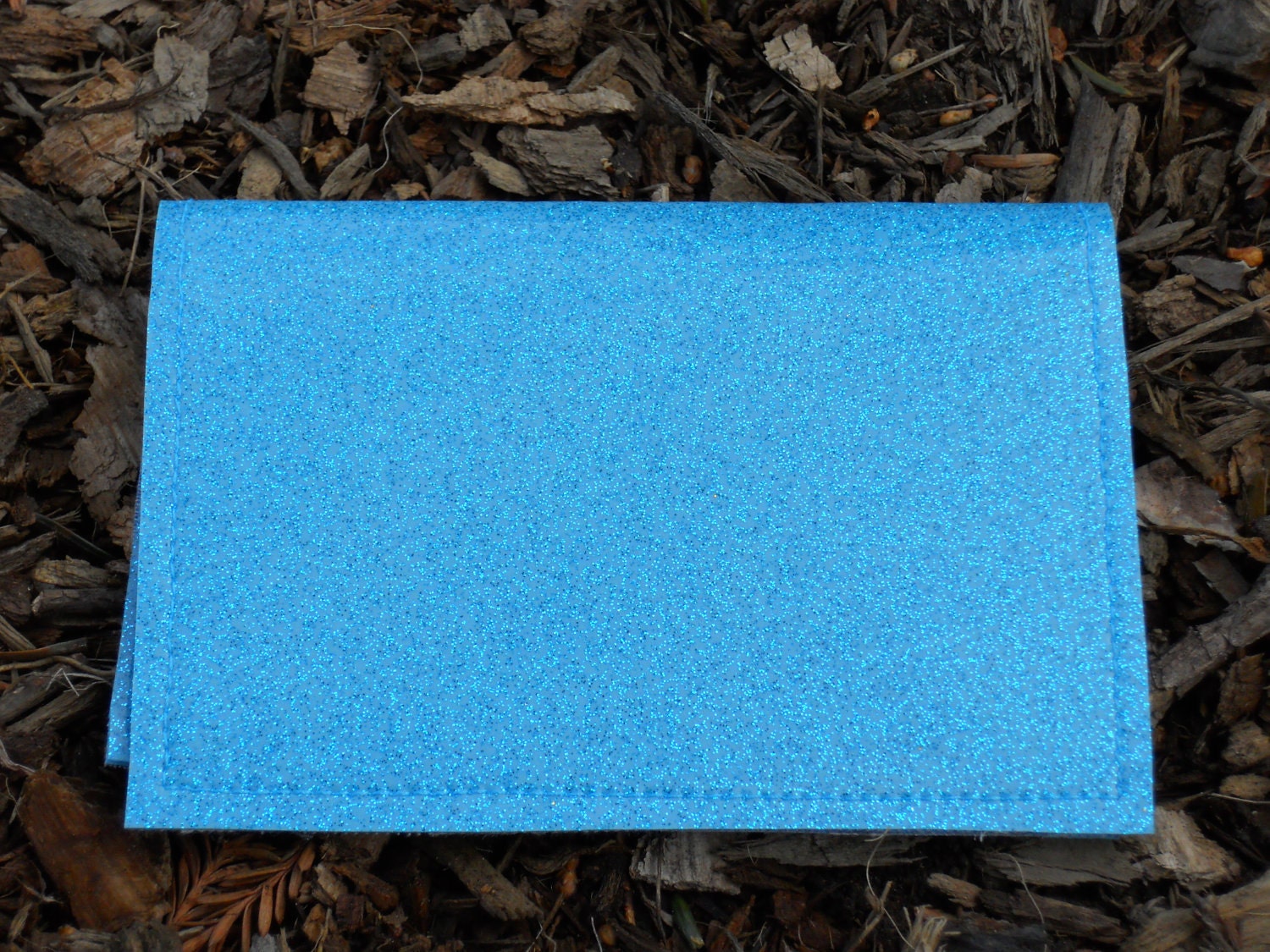 Glitter Vinyl Billfold Wallet
