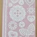 3 sets LACE DOILY White STICKERS
