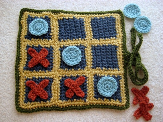 Tic Tac Toe Roll-Up Game Mat