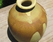 Vintage Pottery - Vase in Brown & Beige 1972