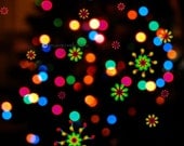Bokeh - Lights - Art Print - Fine Art Print - Colorful - Home Decor -Fun Art - Swirls