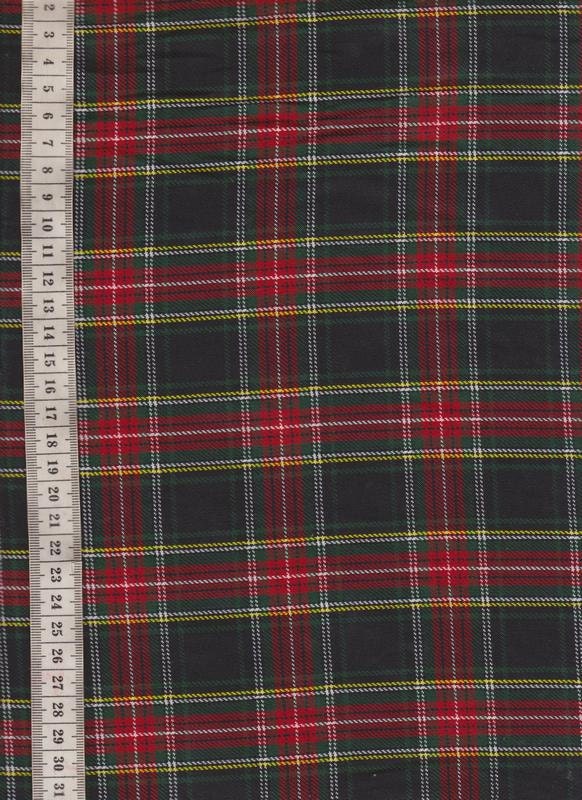 Flared tartan maternity long skirt.