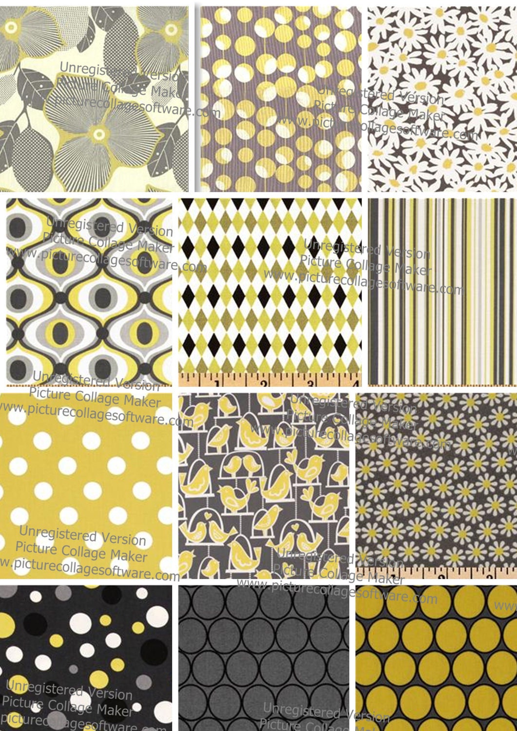 Build Your Own Gray and Yellow Boppy Cover