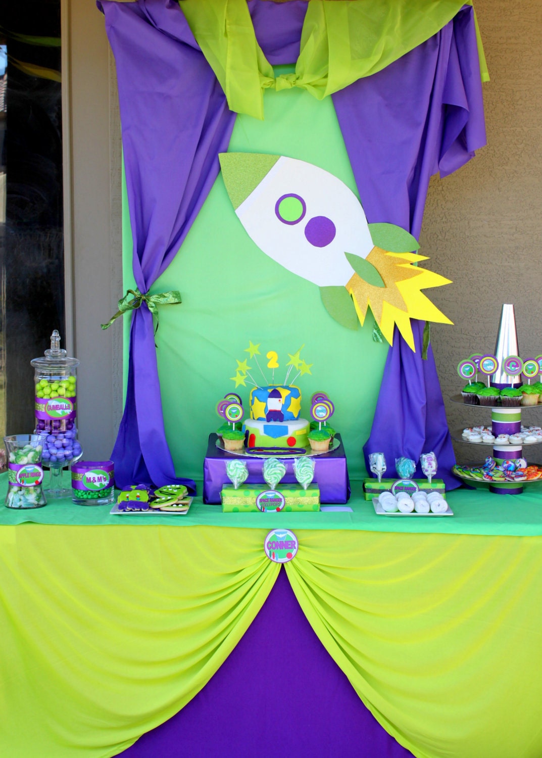 SPACE RANGER COMPLETE Collection - Buzz Lightyear - From Toy Story- Boys Birthday Party - Krown Kreations & Celebrations Il_170x135