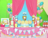 BUBBLE GUM SWEET Shop / Candyland / Lalaloopsy Party / Candy Land/ Sweet Shoppe/ Lollipop/ Girl Birthday - Complete - Krown Kreations Il_170x135