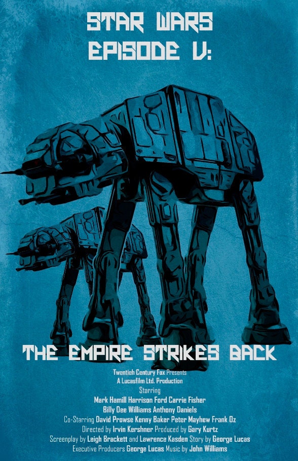 Star Wars Episode V - The Empire Strikes Back - 11x17 Poster