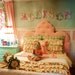 Beautiful Custom Made Queen Pink Velvet Upholstered Tufted Headboard