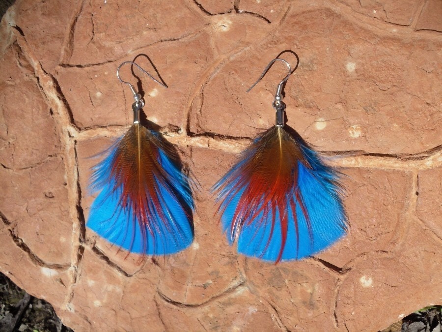Foxy Feather Earrings