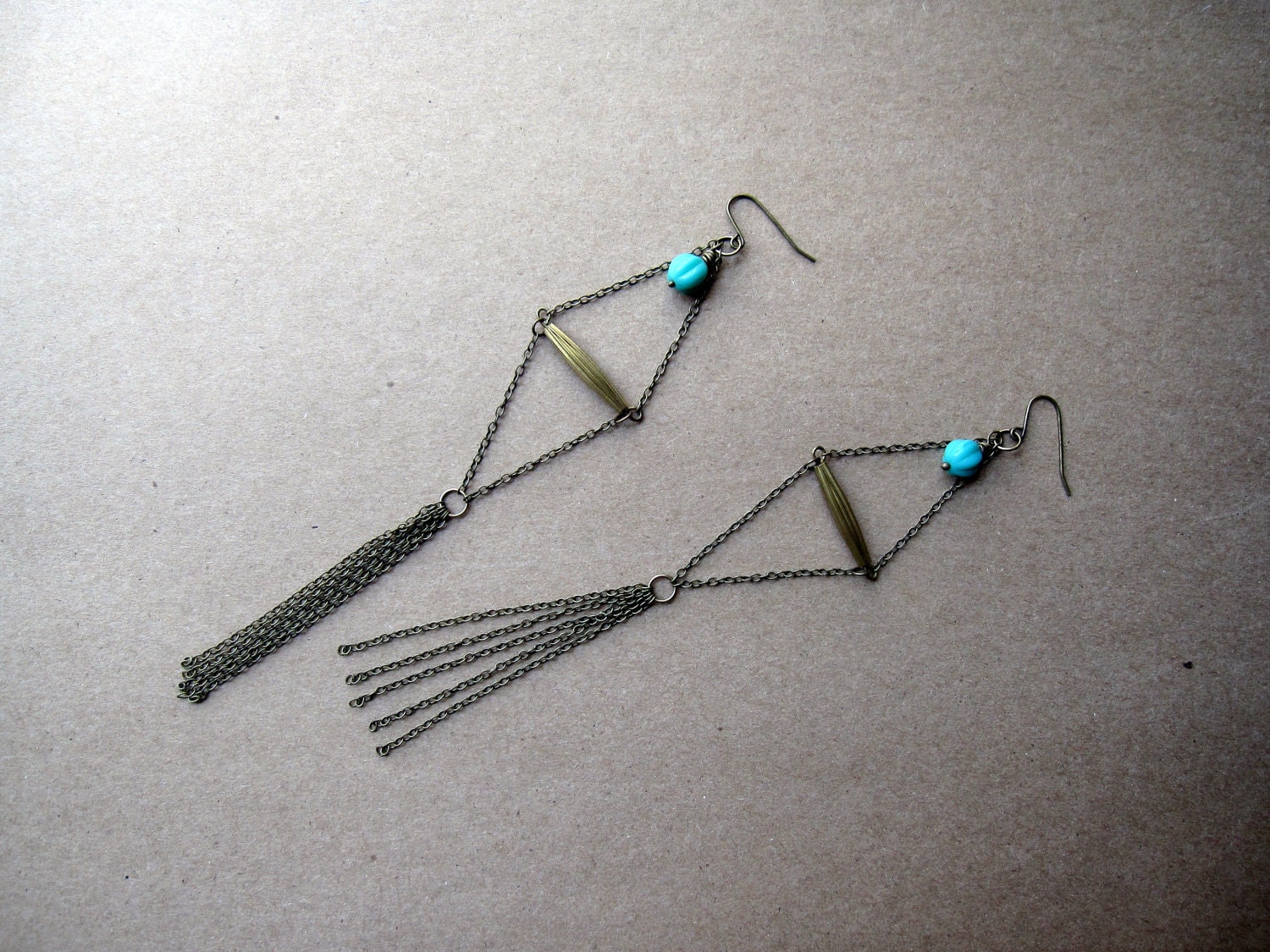No. 14 Geometric Duster Earrings