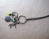No. 22 Wild Horses Charm Necklace