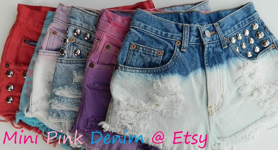 MADE TO ORDER Design Your Own Customized Denim Shorts