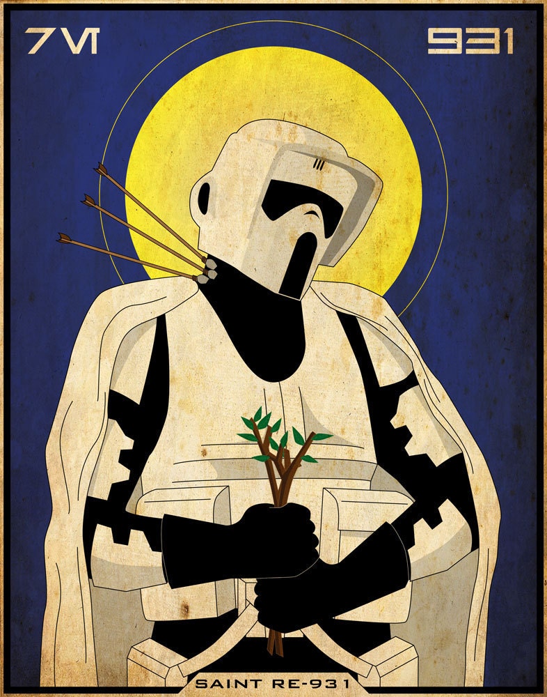Imperial Saints - Biker Scout 11x14