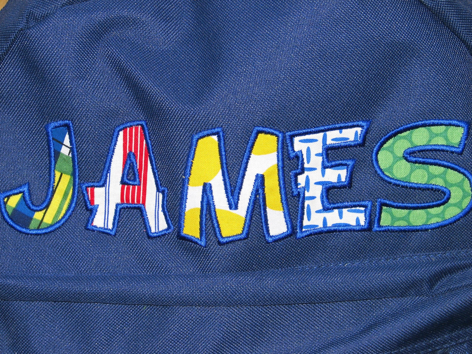 Personalized Applique Backpack- Custom