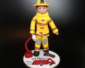 Firefighter Cake Topper