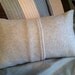 Geek Pillow -- Fleece Throw Pillow with Felt Lettering -- Pillow Cover AND Pillow Insert